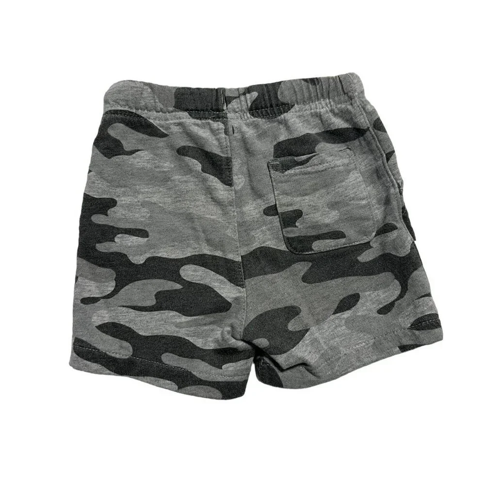 Carter's 18m Grey Camouflage Shorts